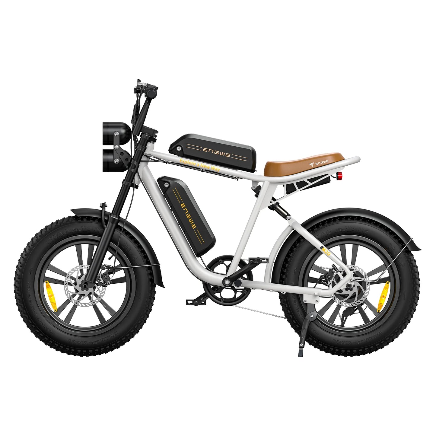 750W Electric Bike, Dual 48V 13Ah Batteries