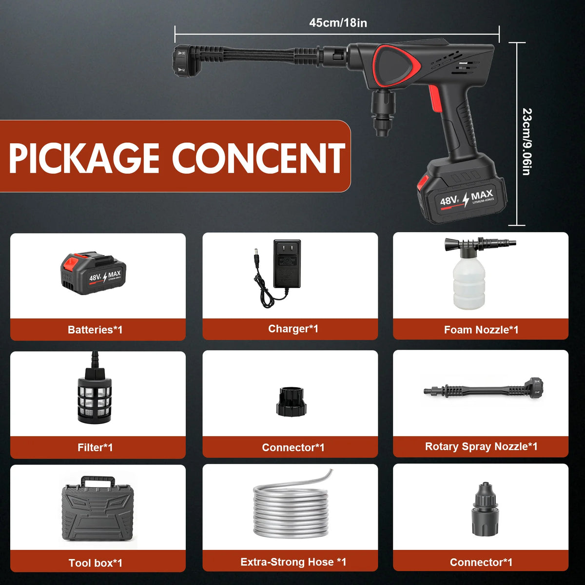 Cordless High-Pressure Washer
