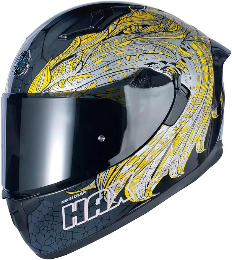 Full Face Dual Visor Adult Motorcycle Helmet