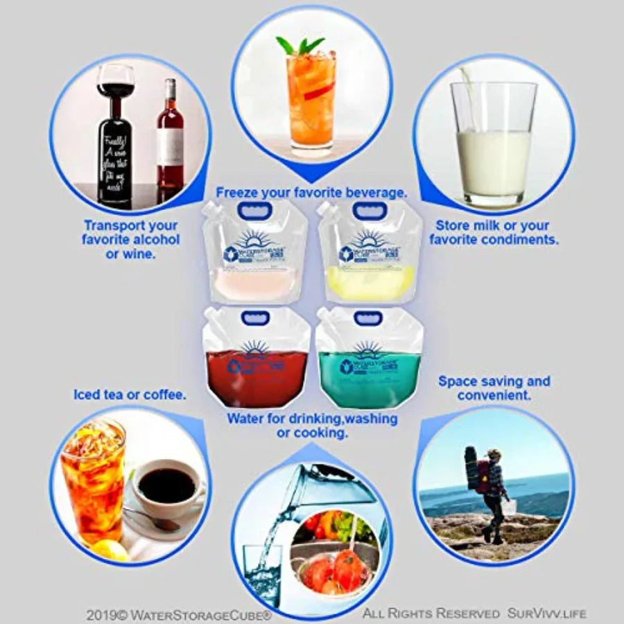 Collapsible Water Container Bag