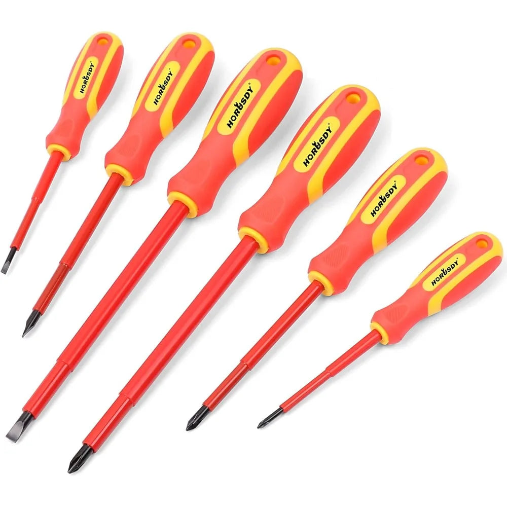 6-Piece 1000V Insulated Screwdriver Set
