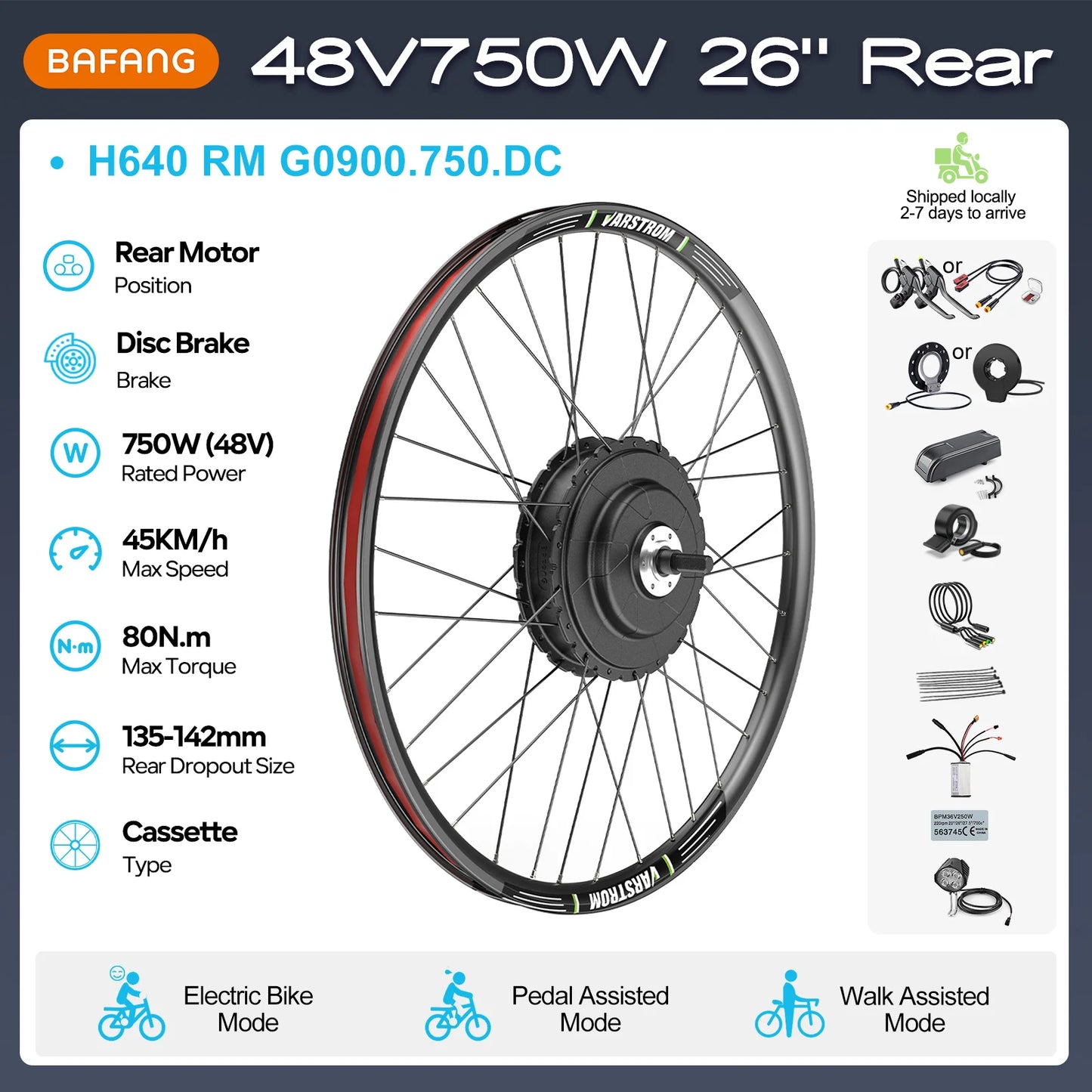Wheel Hub Drive Electric Bike Conversion
