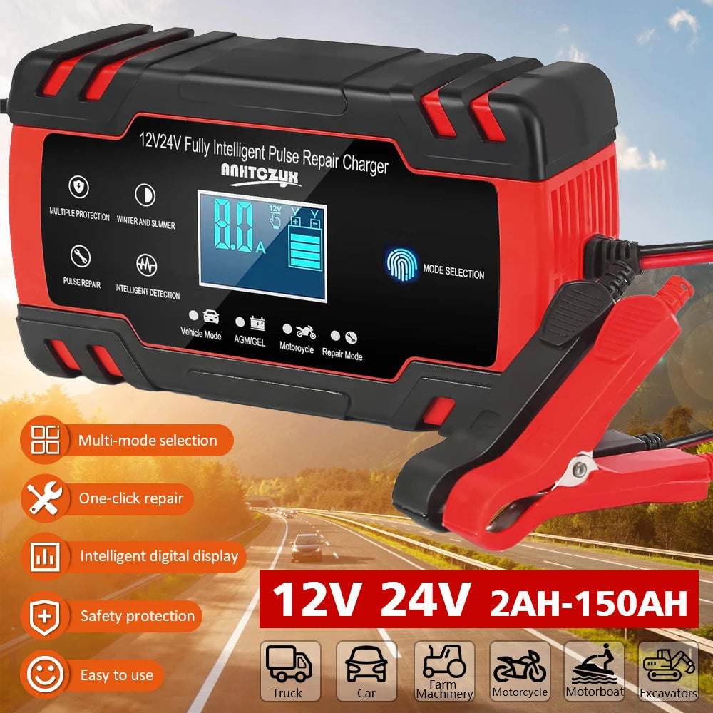 Smart Pulse Repair Battery Charger