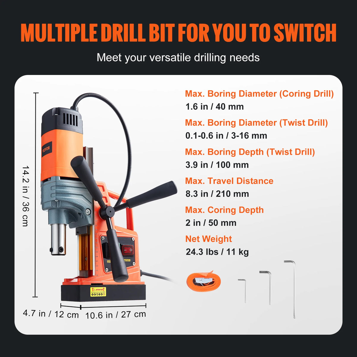 Magnetic Drill Portable