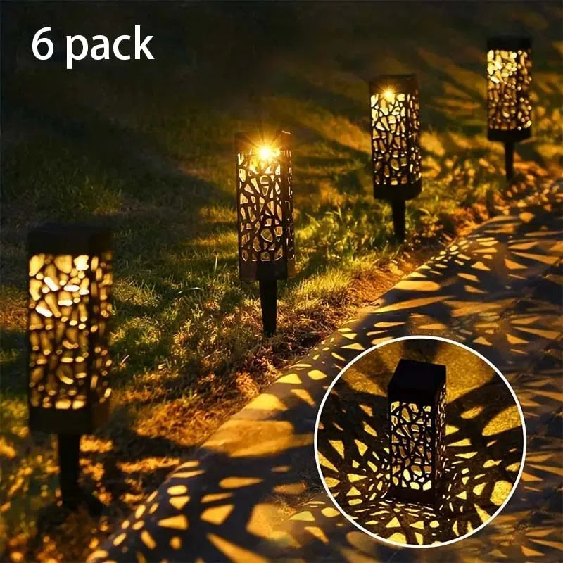 Solar Powered LED Garden Stake Lights
