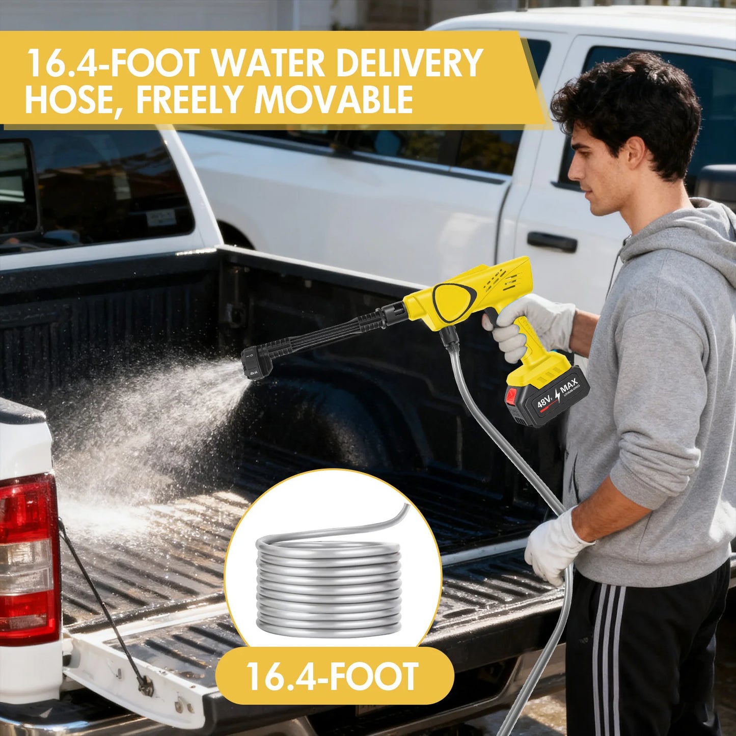 Cordless High-Pressure Washer