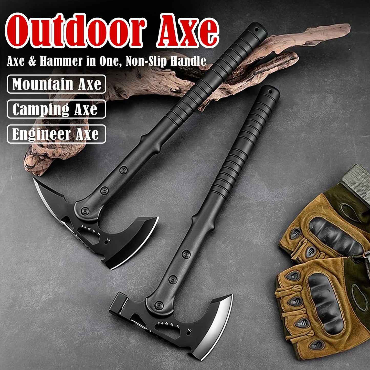 Camping Axe with Sheath