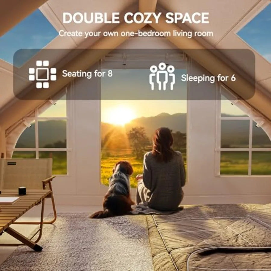 13FT X 10FT Inflatable Camping Tent