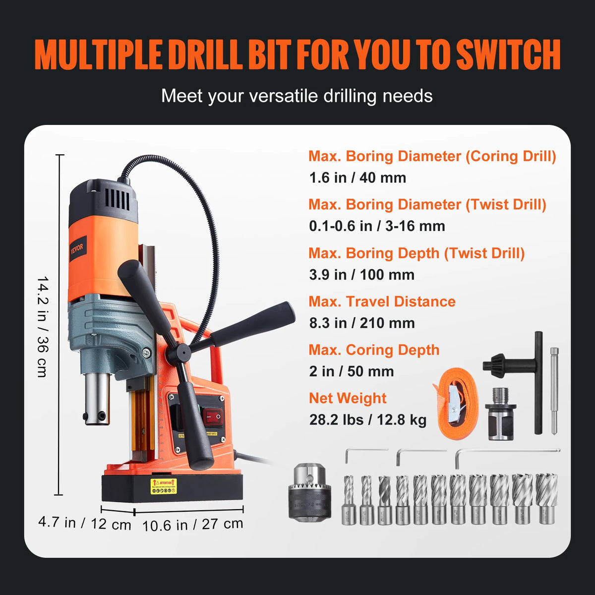 Magnetic Drill Portable
