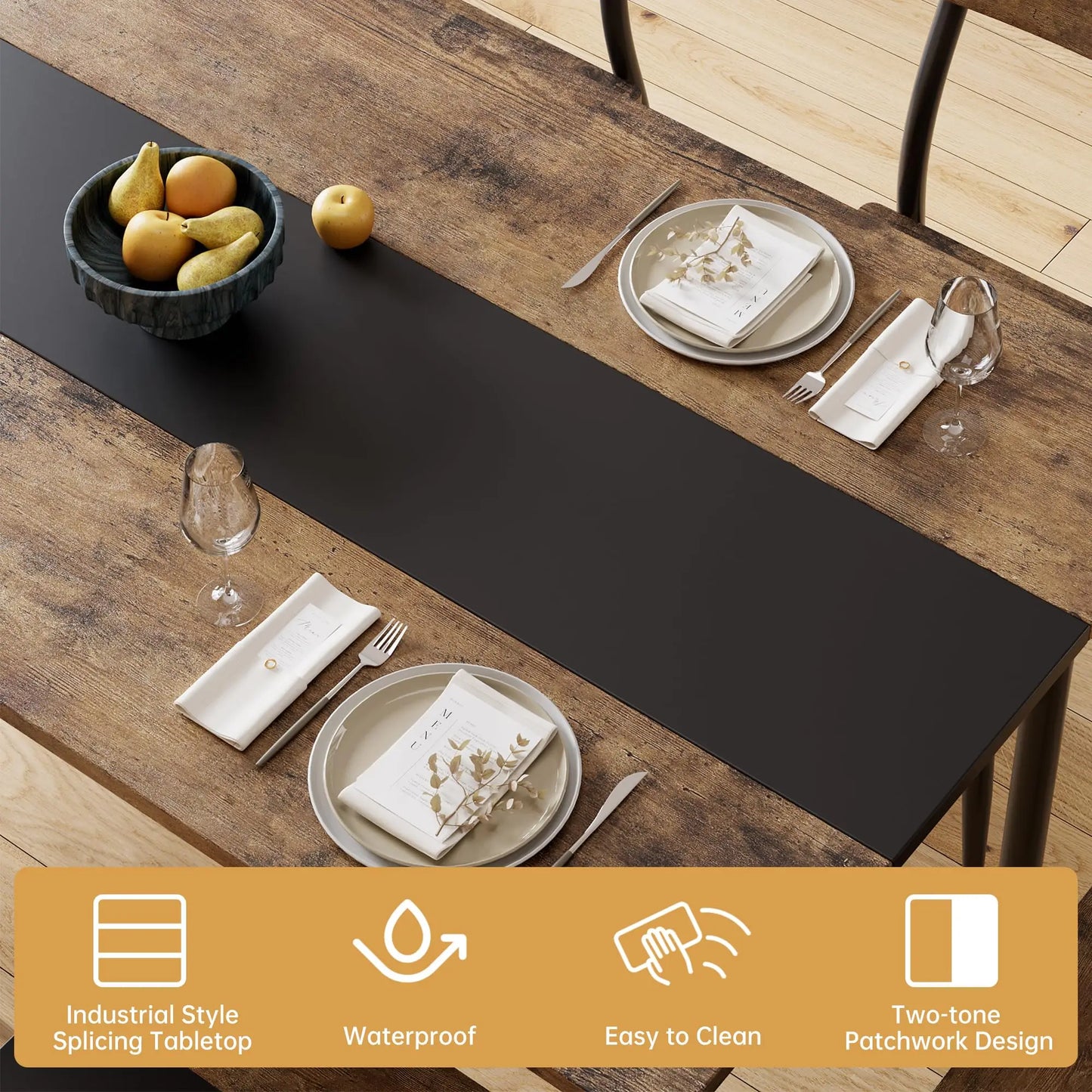 3-Piece Dining Table Set