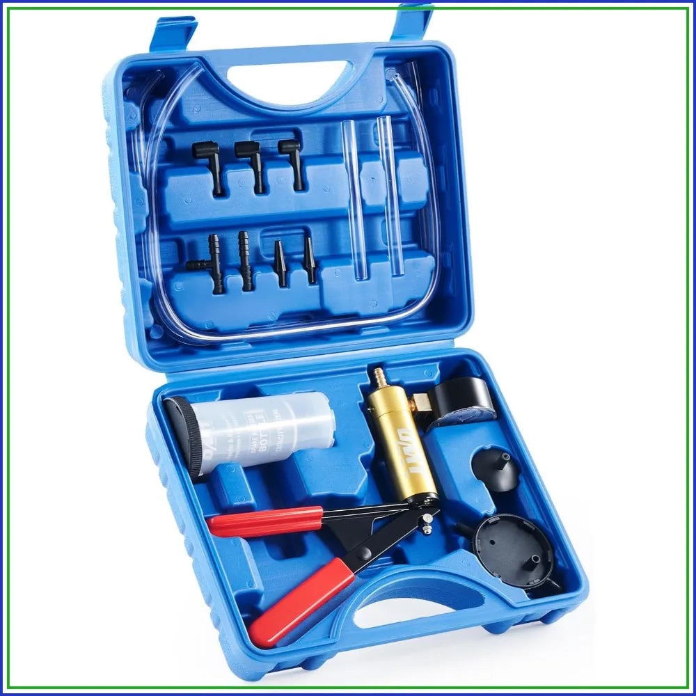 Brake Bleeder Kit with Hand Vacuum Pump
