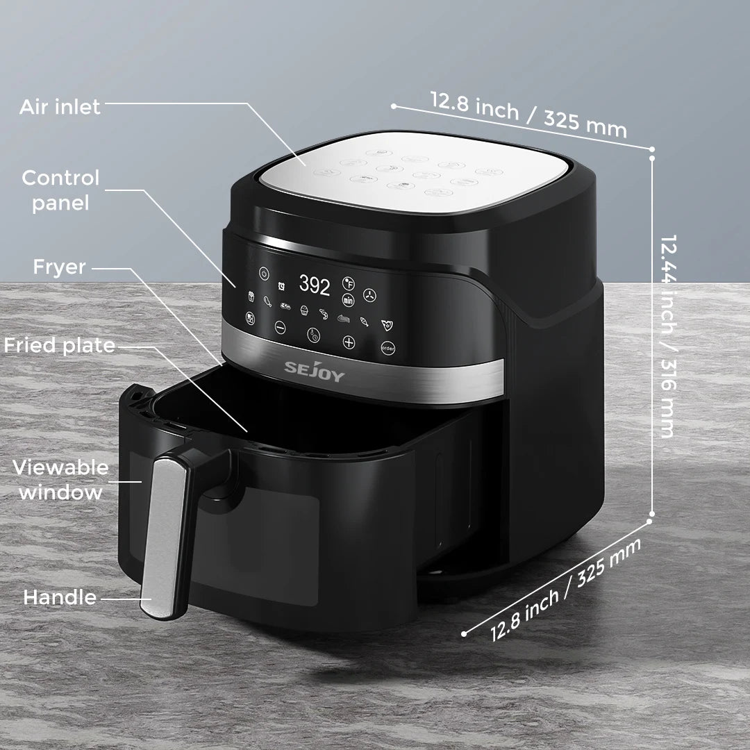 Air Fryer,6 Quart Electric