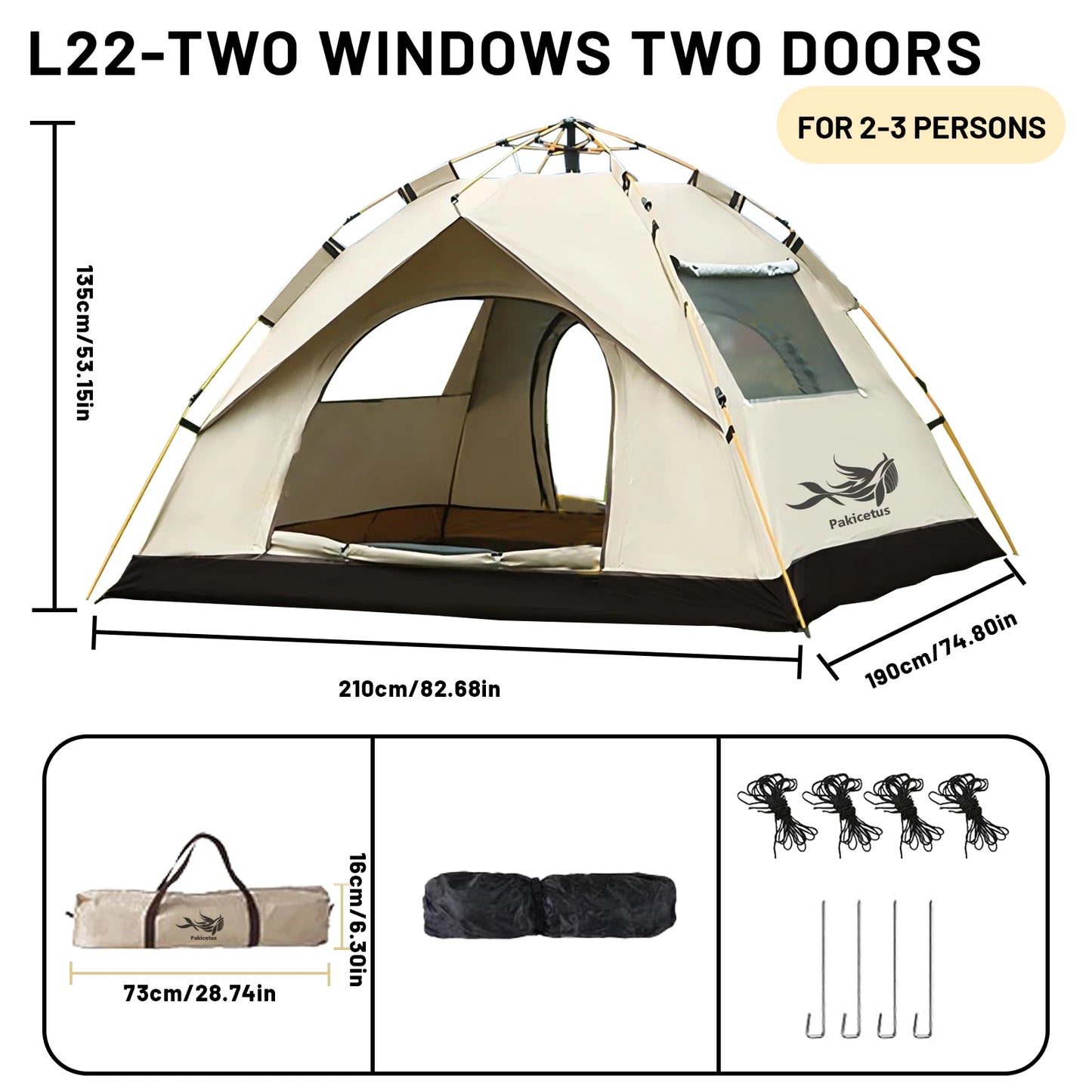 Pop Up Camping Tent