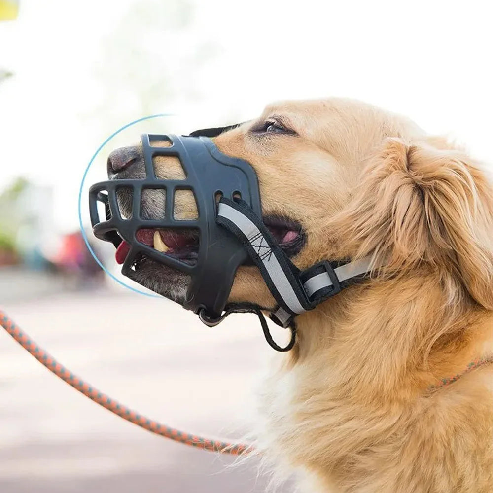 Soft Silicone Dog Muzzle