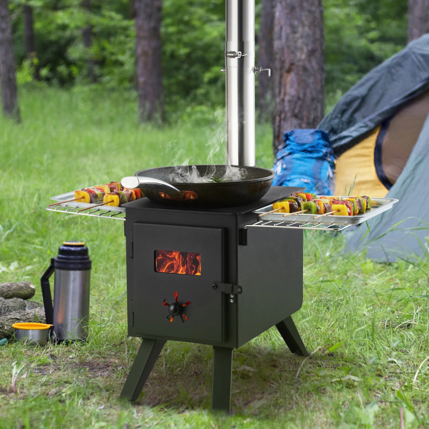 Camping Tent Stove / Wood Burning