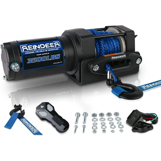 12V Winch 3500 lb Load Capacity