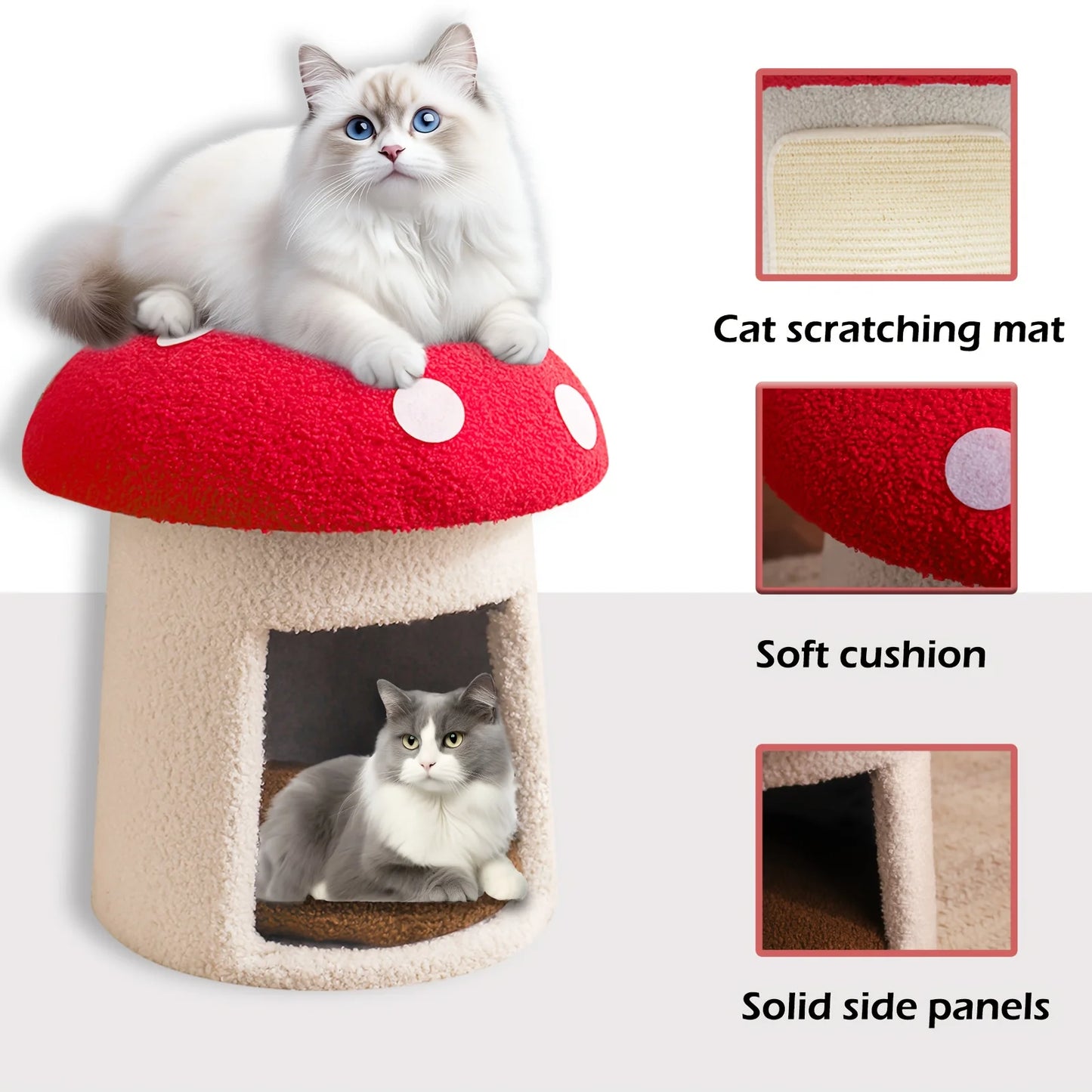 Mushroom Cat Bed