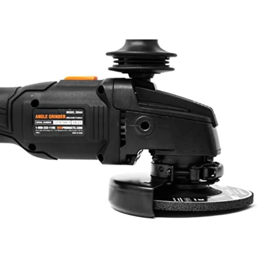 Cordless Angle Grinder with Battery and Charger