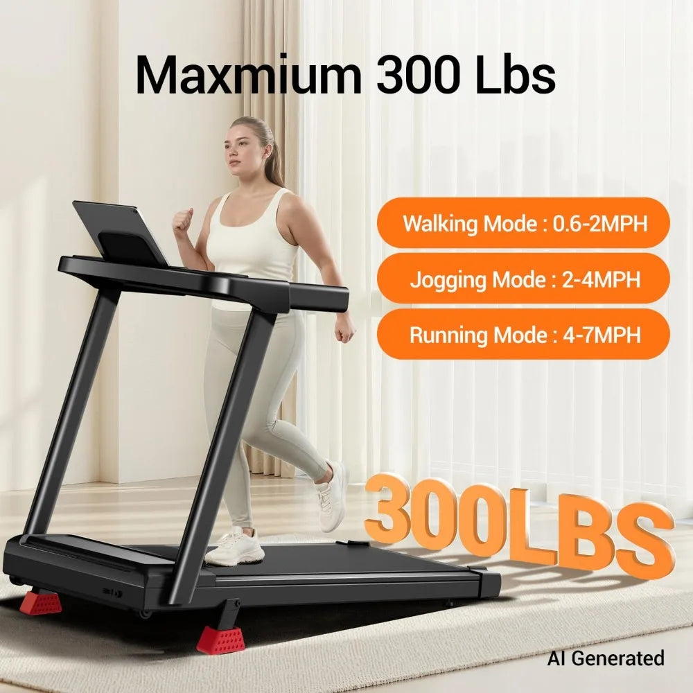 Foldable 16% Incline Treadmill