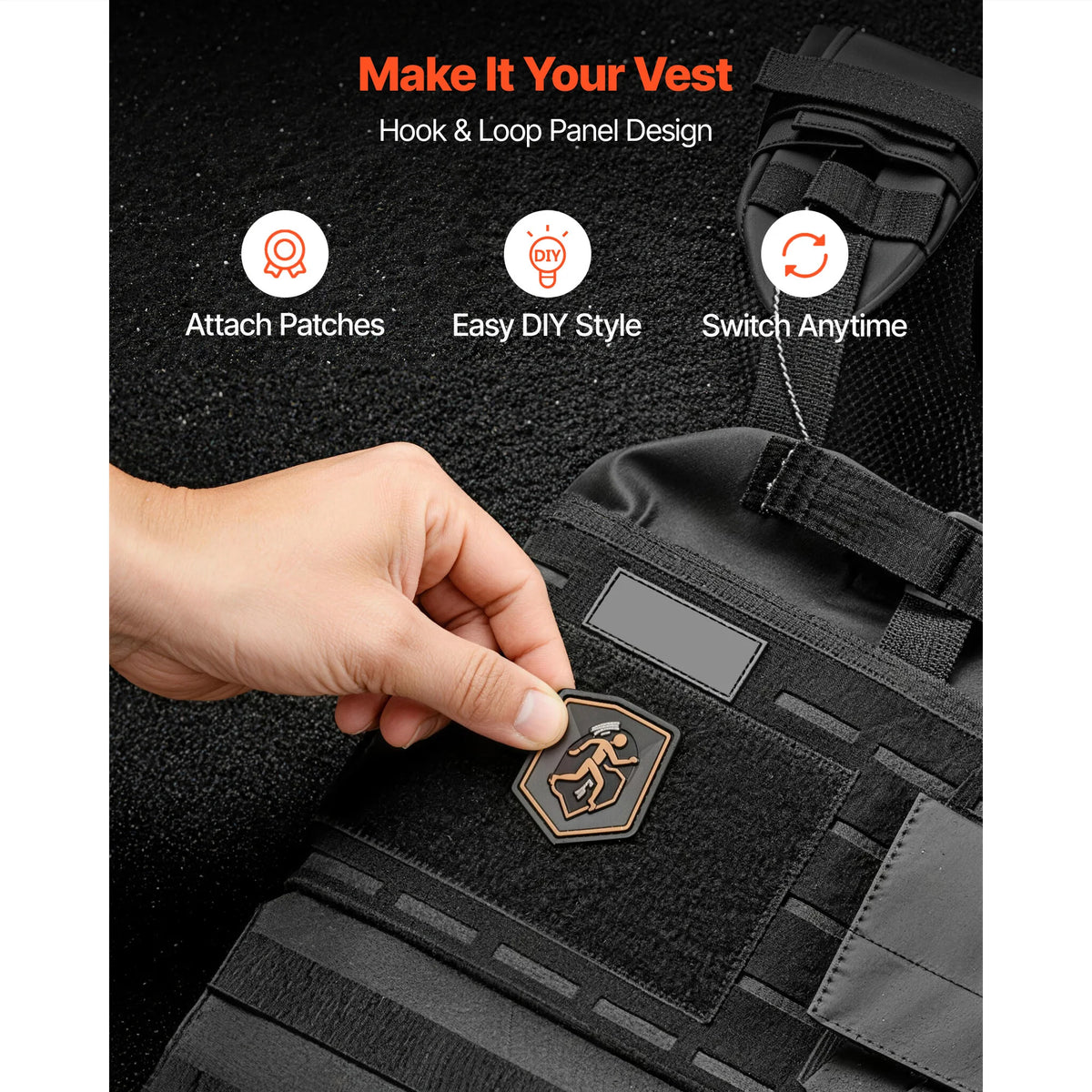 Weighted Vest with Shoulder Pad
