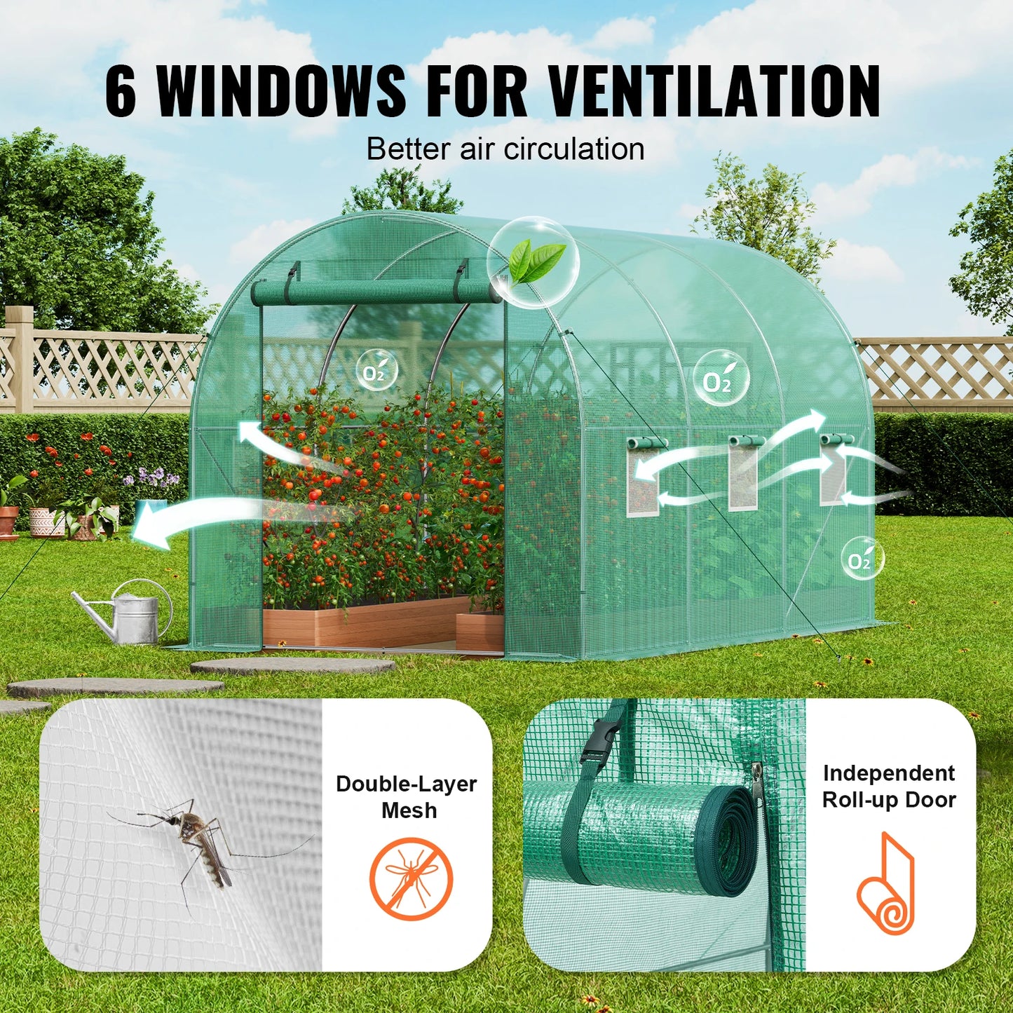 Walk-in Tunnel Greenhouse