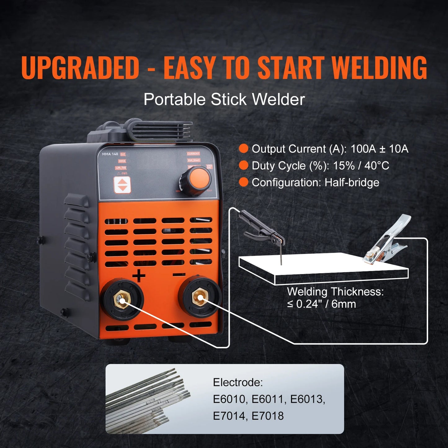 Stick Welder 140A/160A/200A