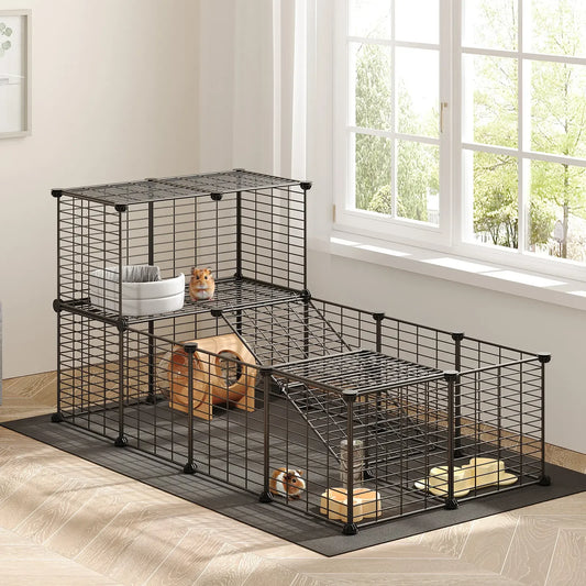 Guinea Pig/Rabbit Cage with Waterproof Mat