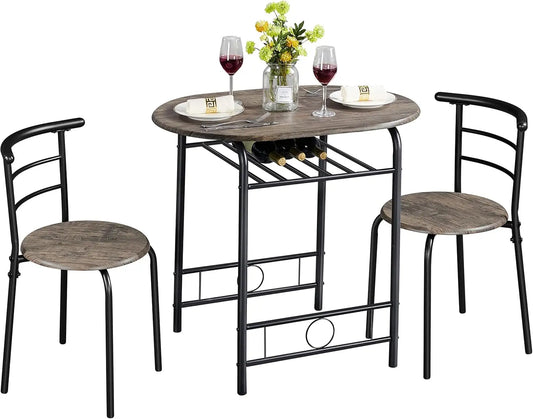 3 Piece Dining Table Set