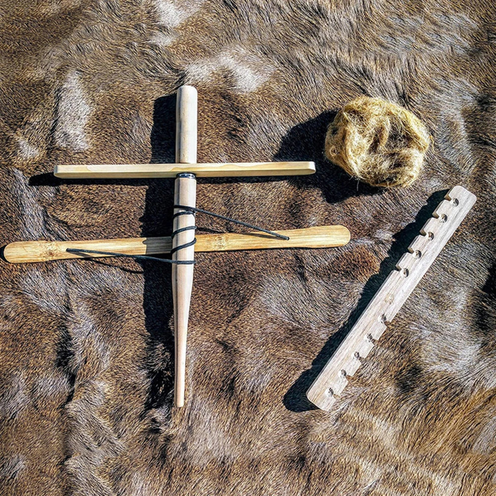Bow Drill Fire Starter Kit
