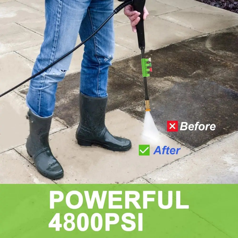 4800PSI Portable Electric Pressure Washer