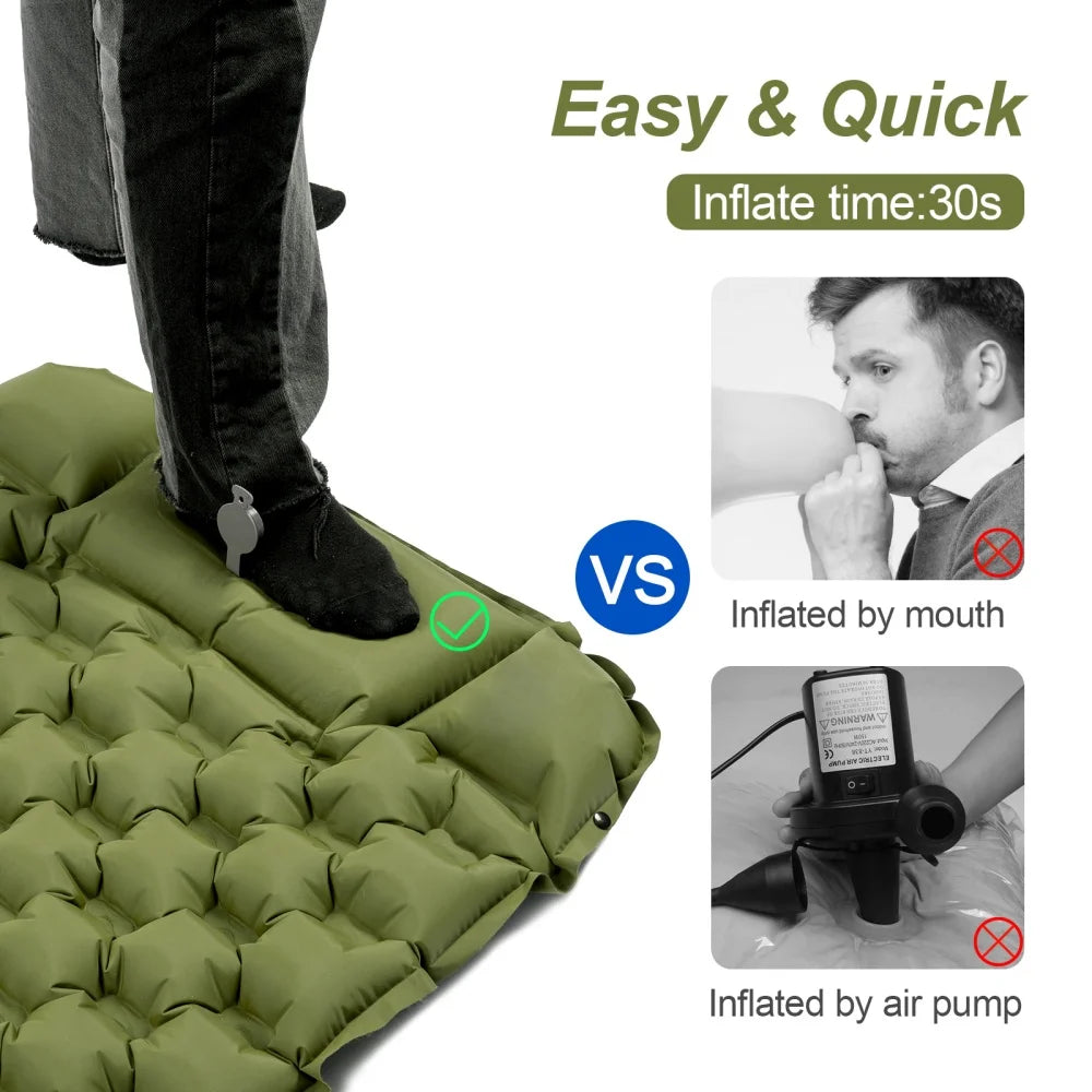 Inflatable Sleeping Pads for Camping