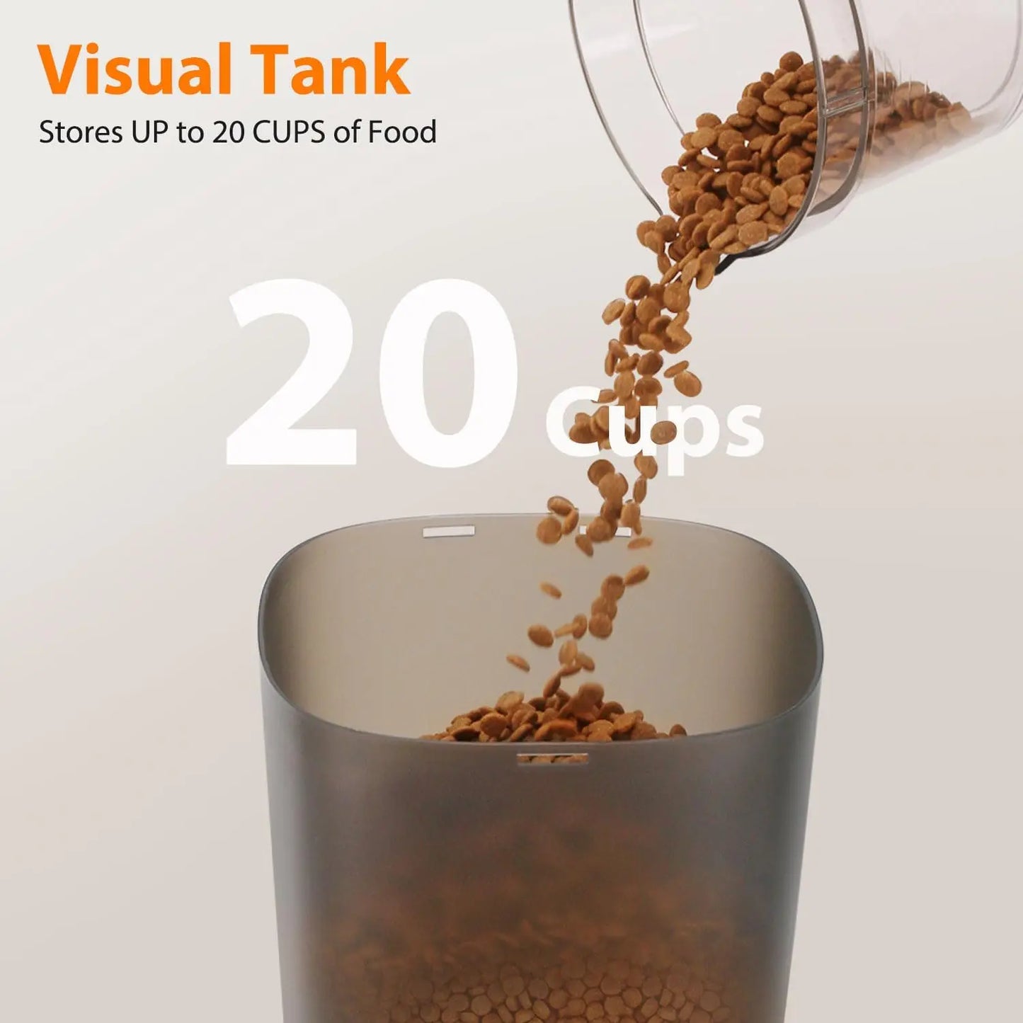 Automatic Pet Feeder for Two Cats