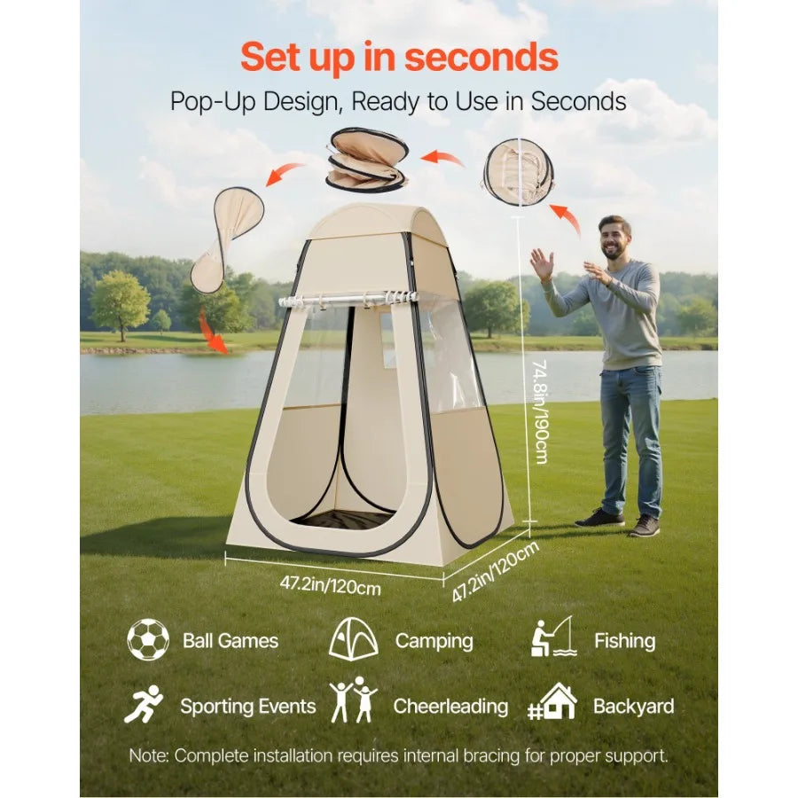 Pop up Sports Tent  for 1 Person