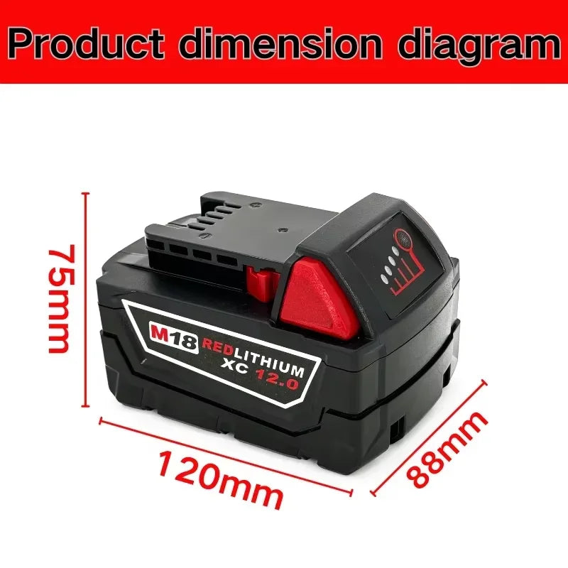 M18 Battery 18V 6.0Ah Replacement