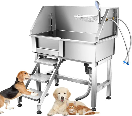 34'' Dog Bathtub/Washing Station