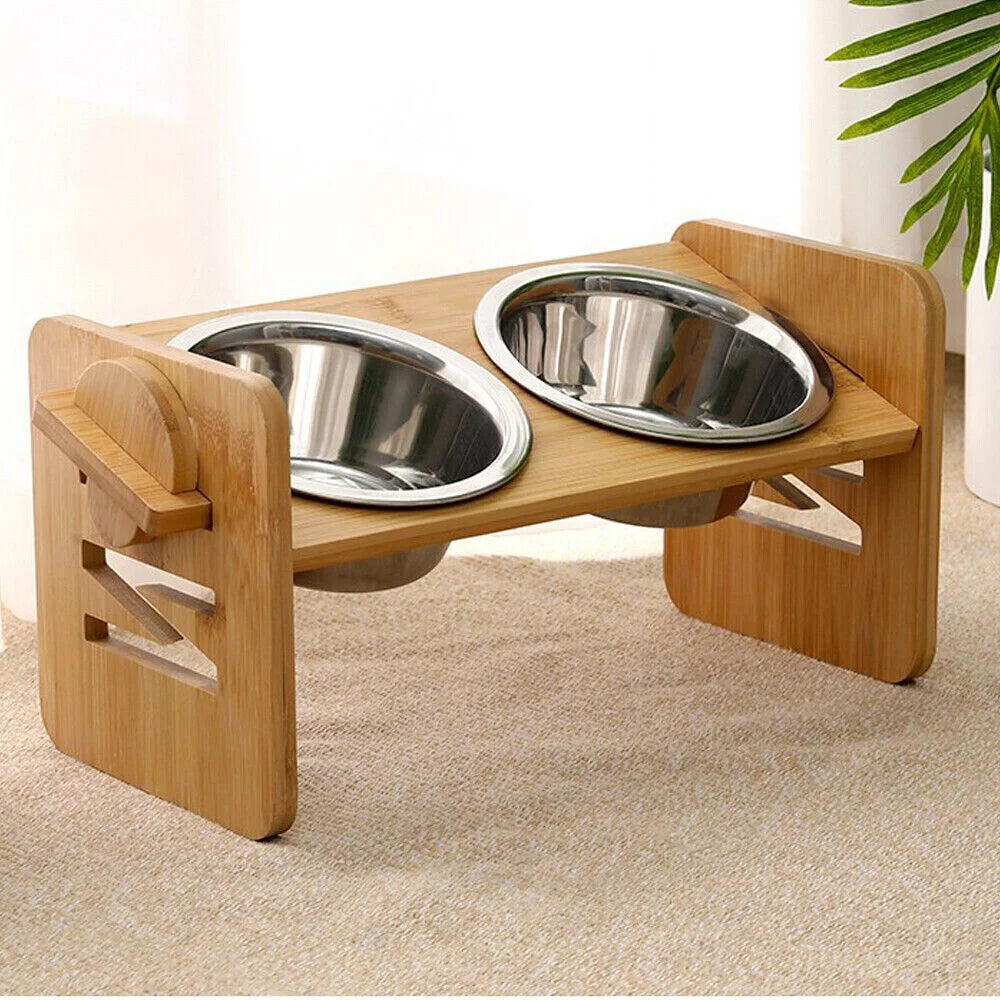 Elevated Pet Bowls with Stand