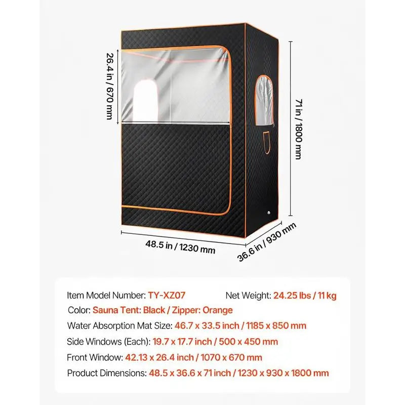 Portable Steam Sauna Tent