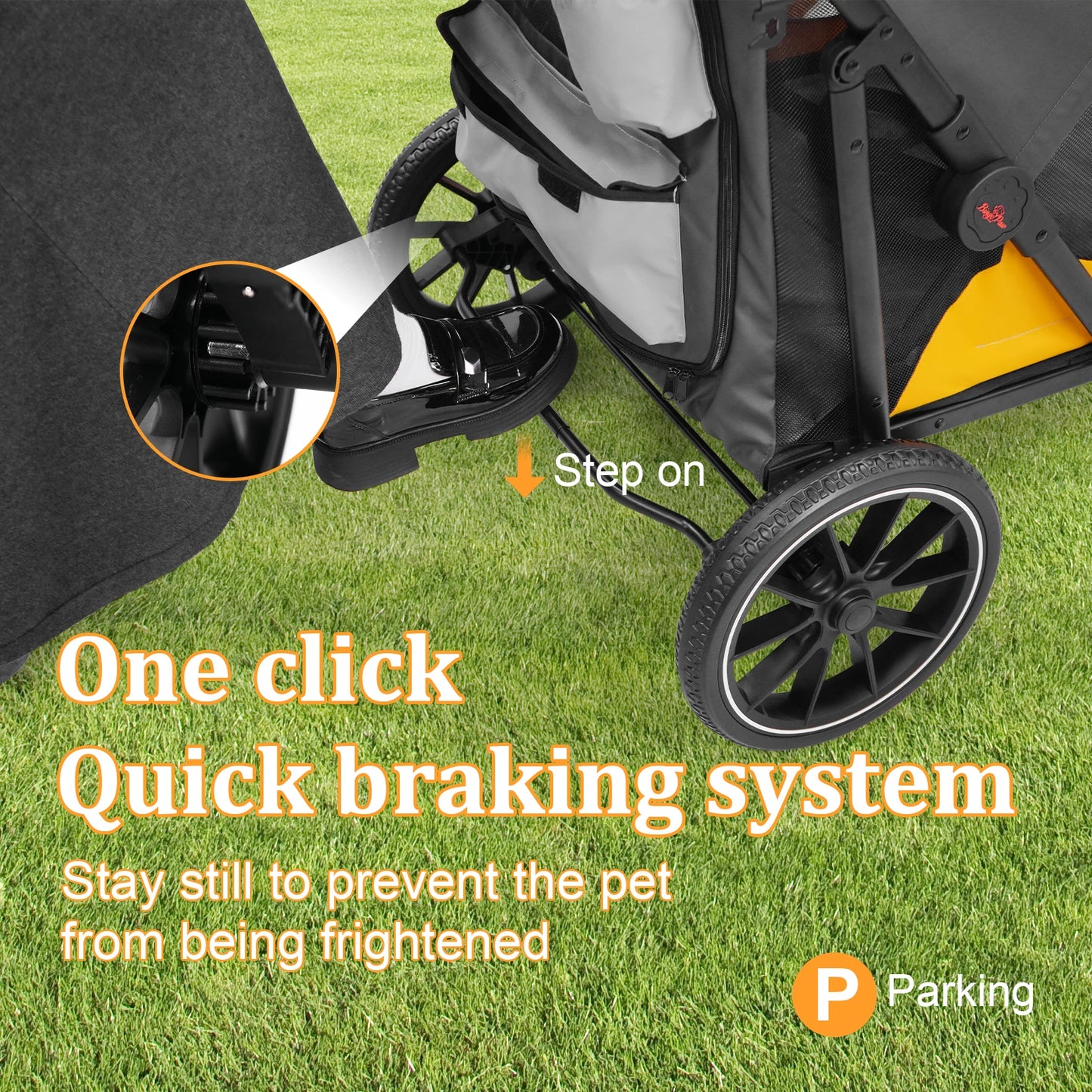 Foldable Pet Stroller