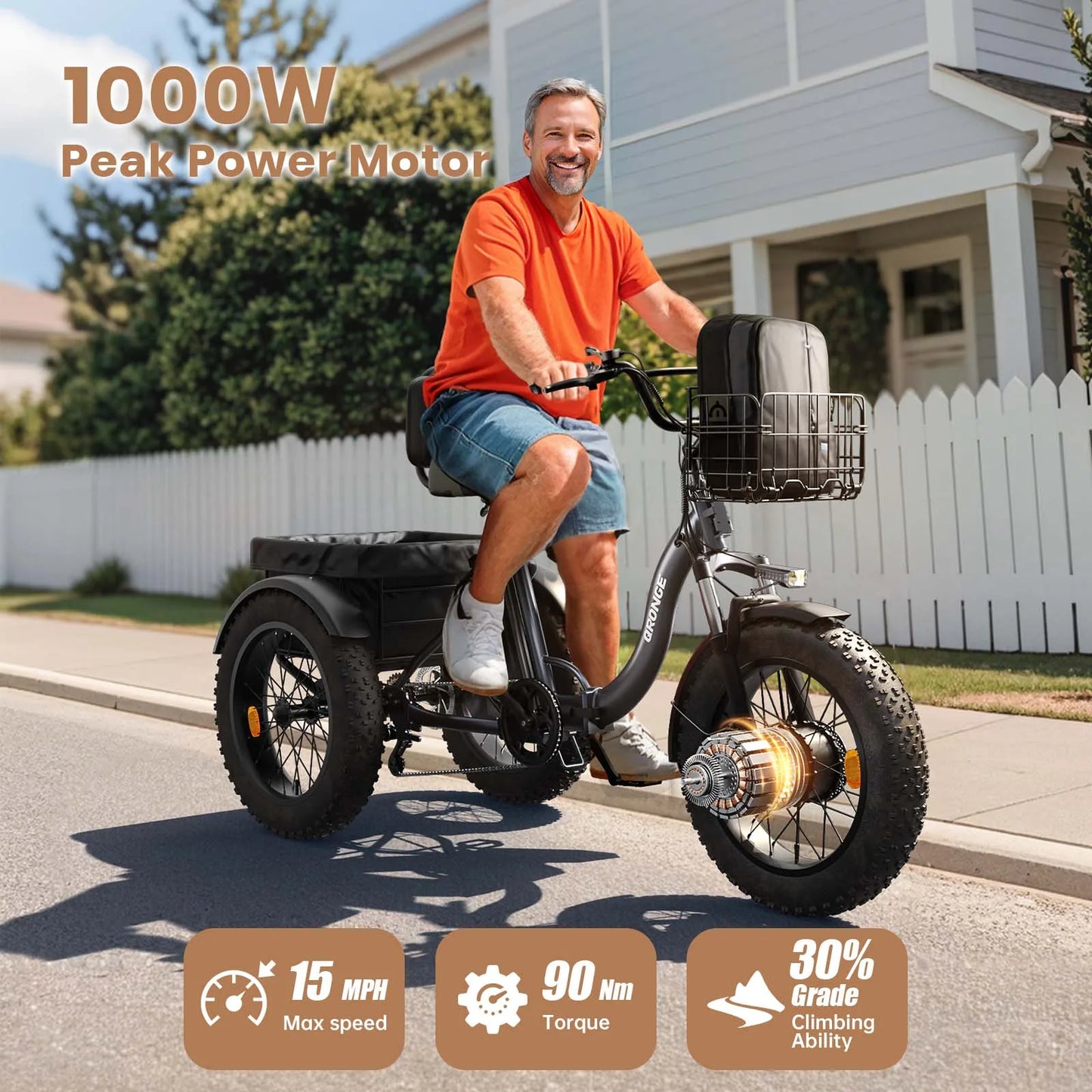 Electric Tricycle for Adults