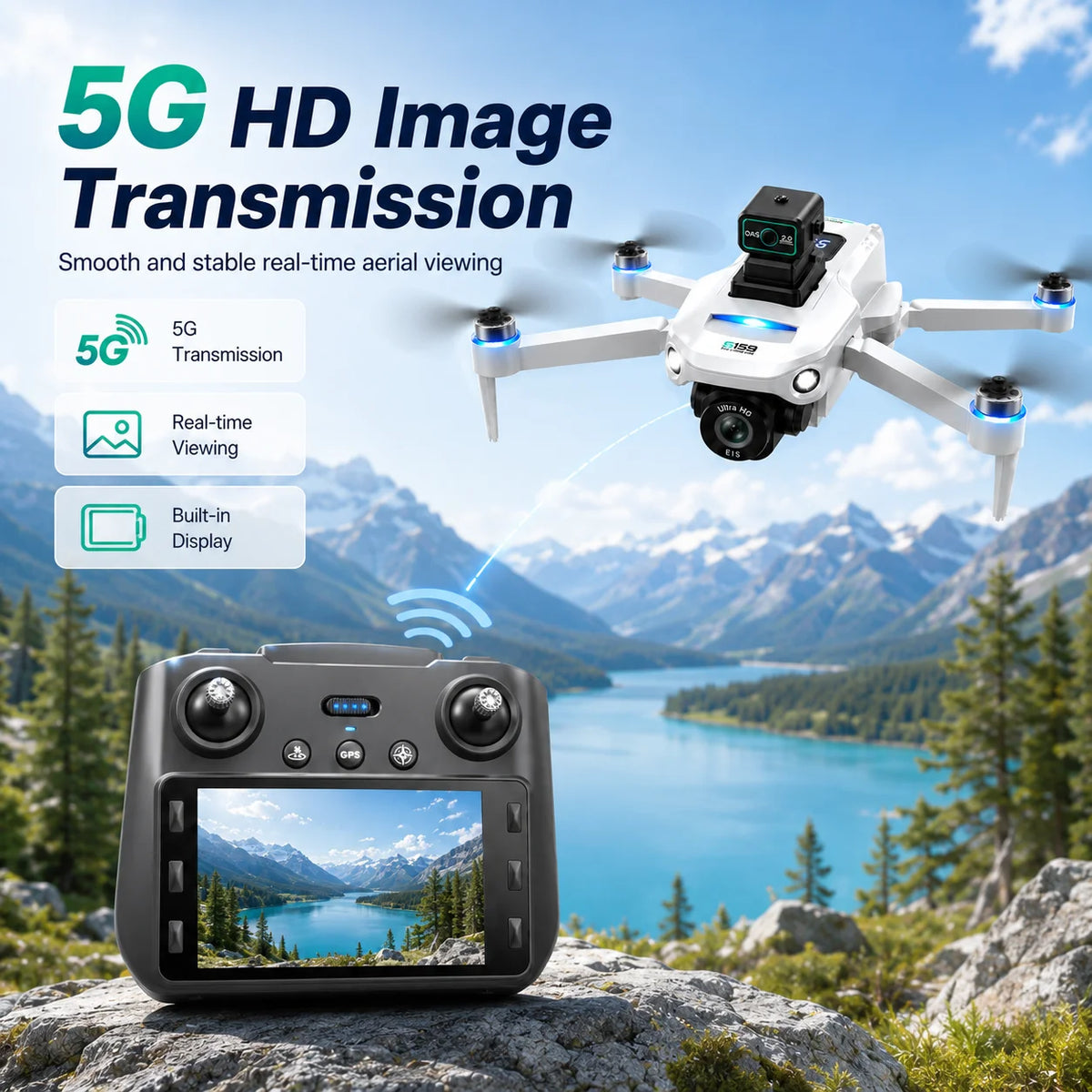 GPS Drone with 8K Camera