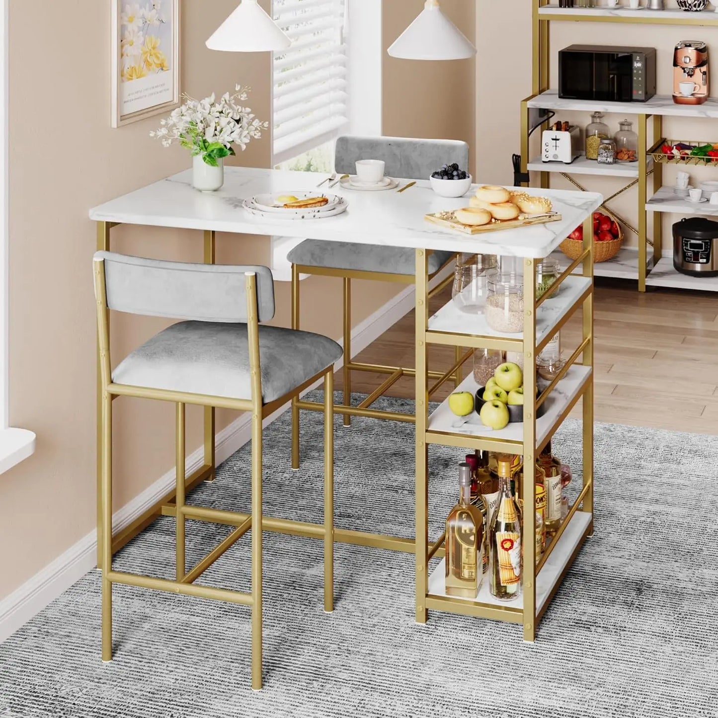 3 Piece Table Set for 2