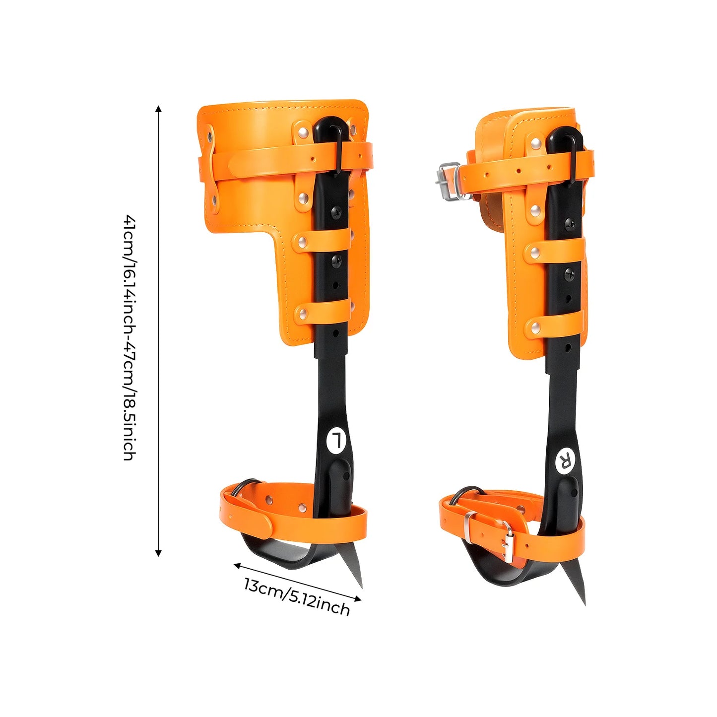 Adjustable Leather Climbing Spikes