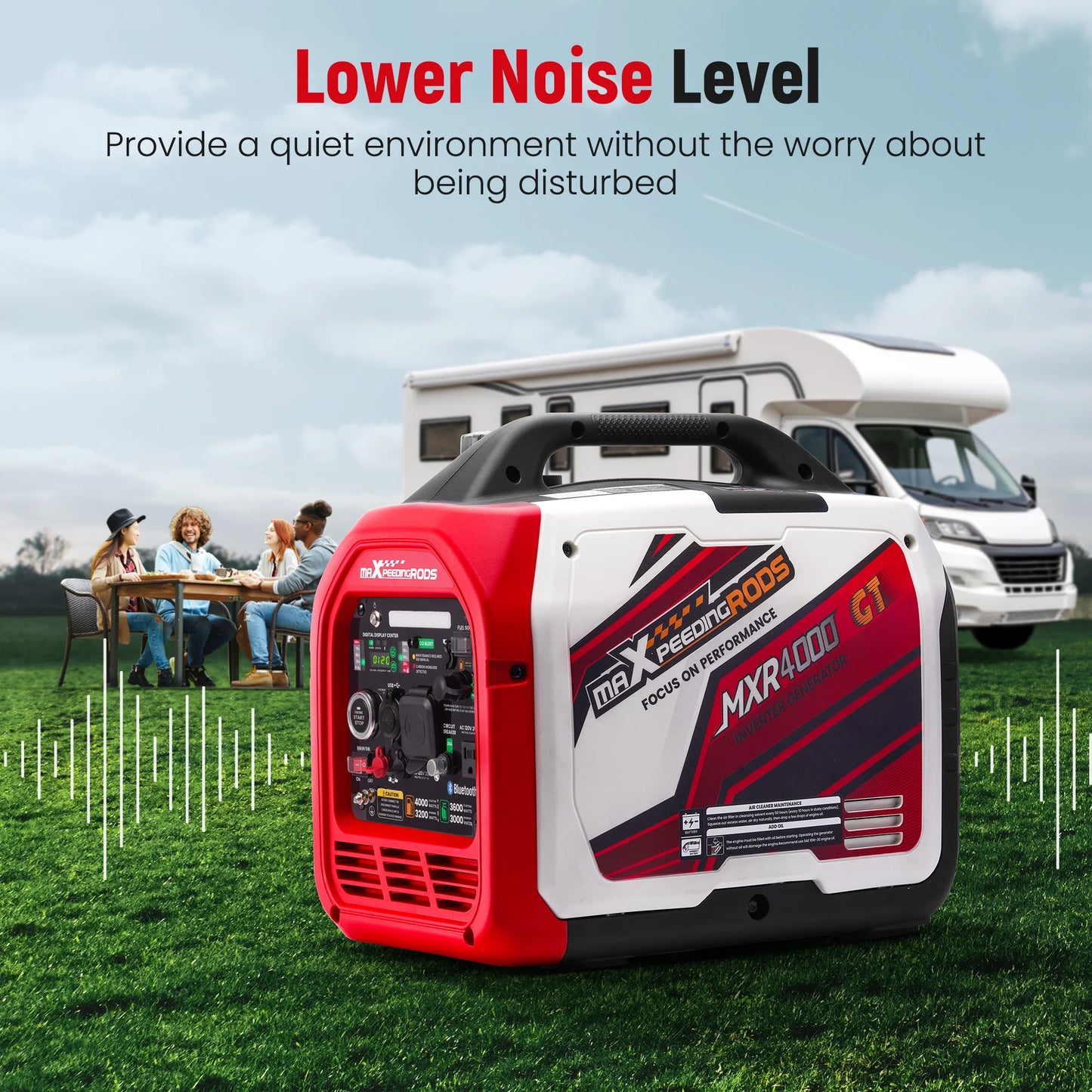 4KW Portable Dual Fuel Generator Inverter