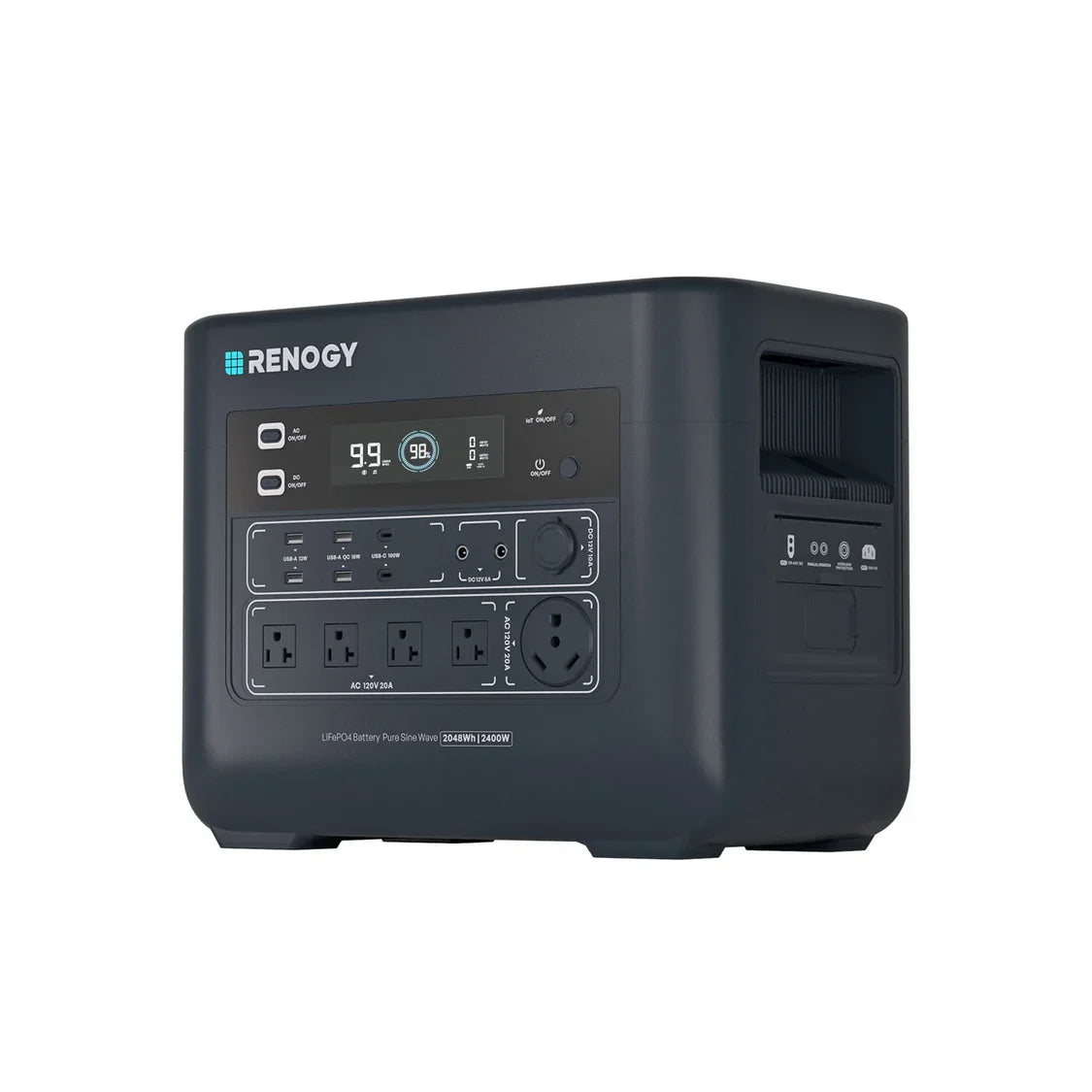 Portable Power Station,  2400W/3600W Surge