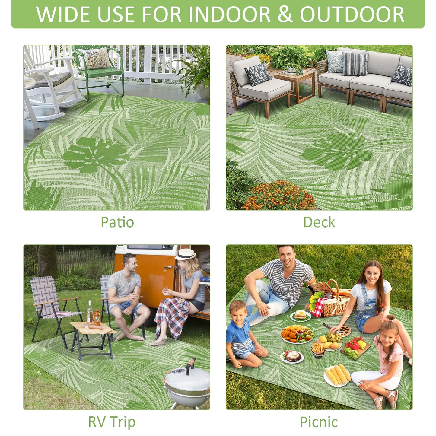 8‘x10' Outdoor Rug