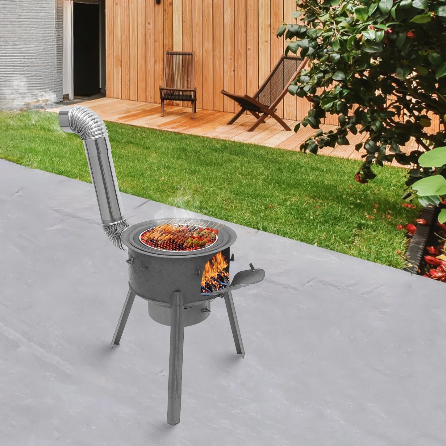 Wood Burning Stove, Camping