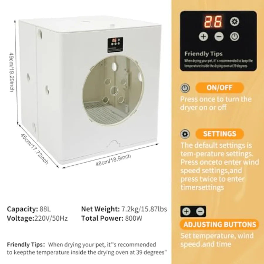 Automatic Pet Dryer Box