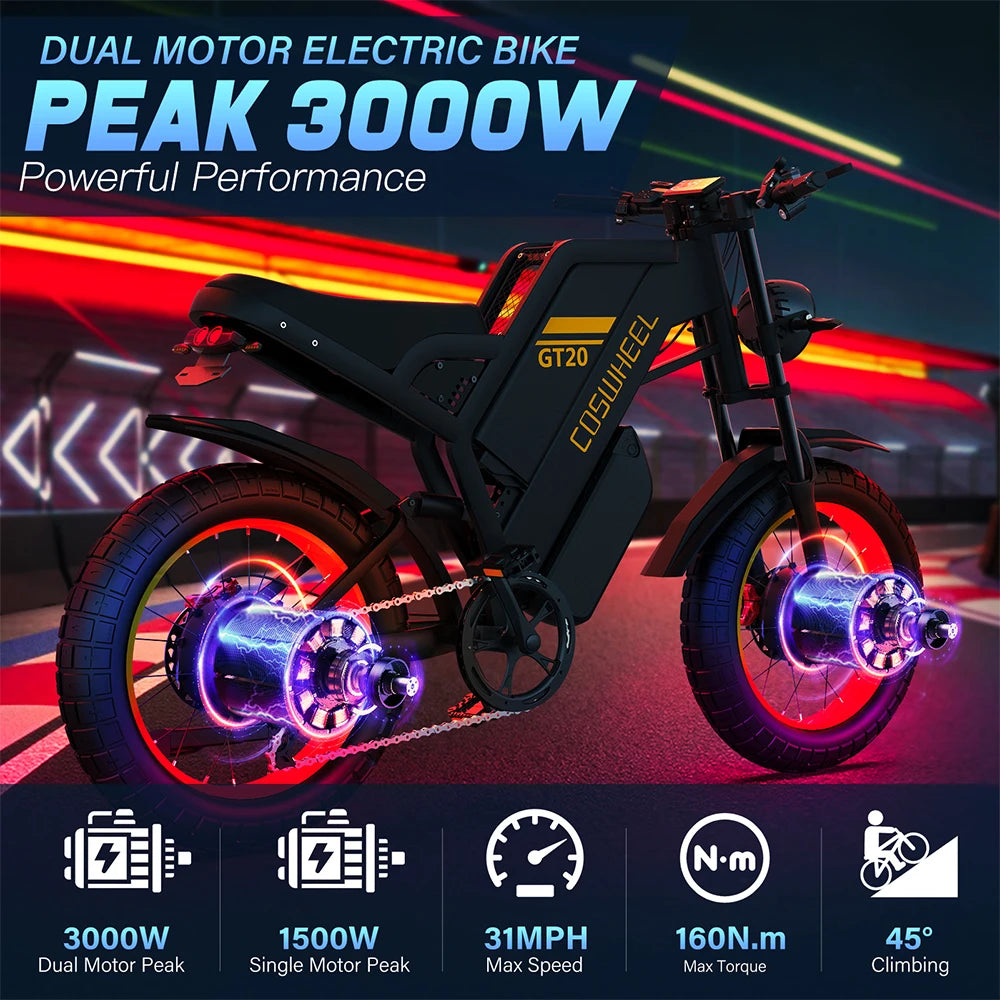 Electric bike Dual Motor Off-Road