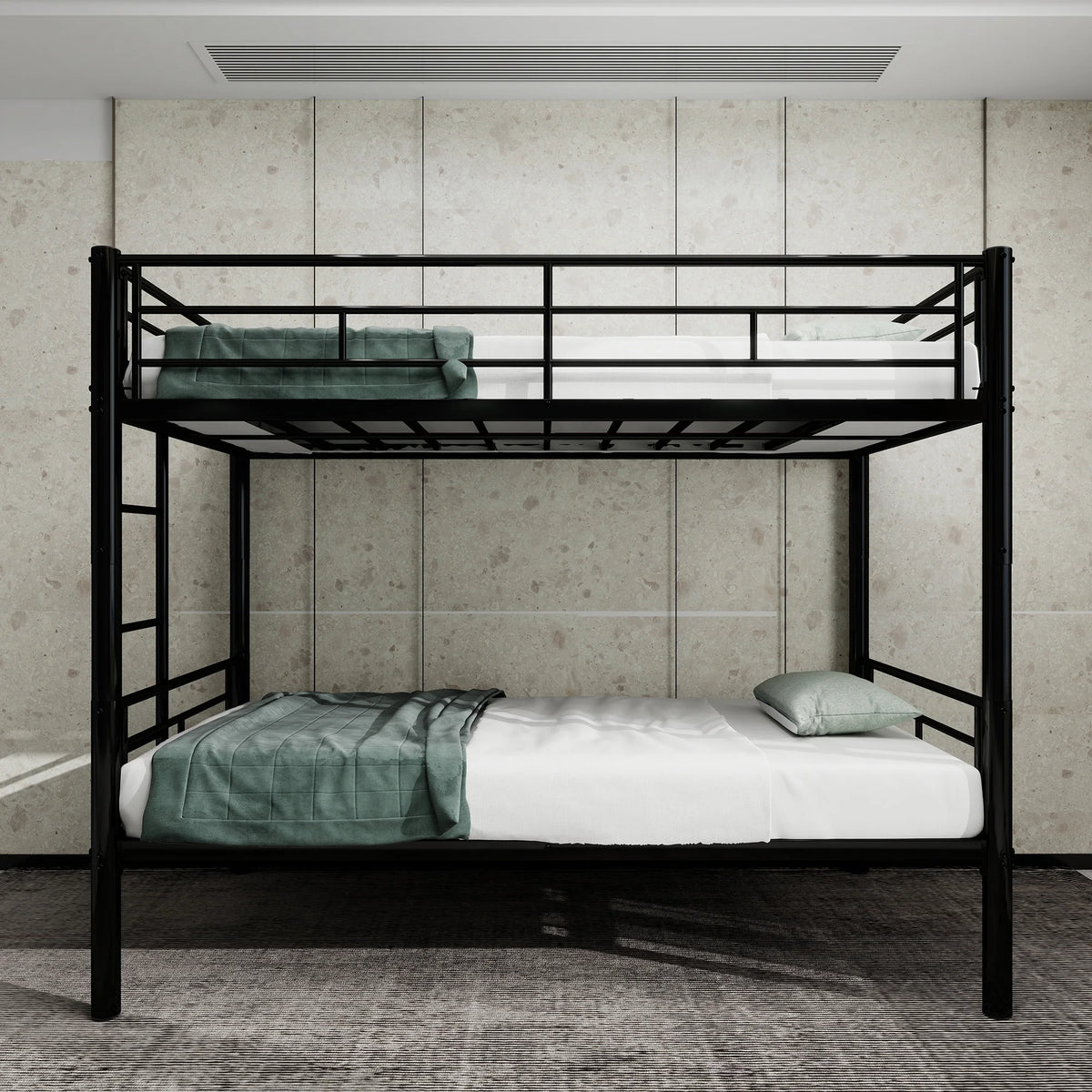 Twin Over Twin Metal Bunk Bed