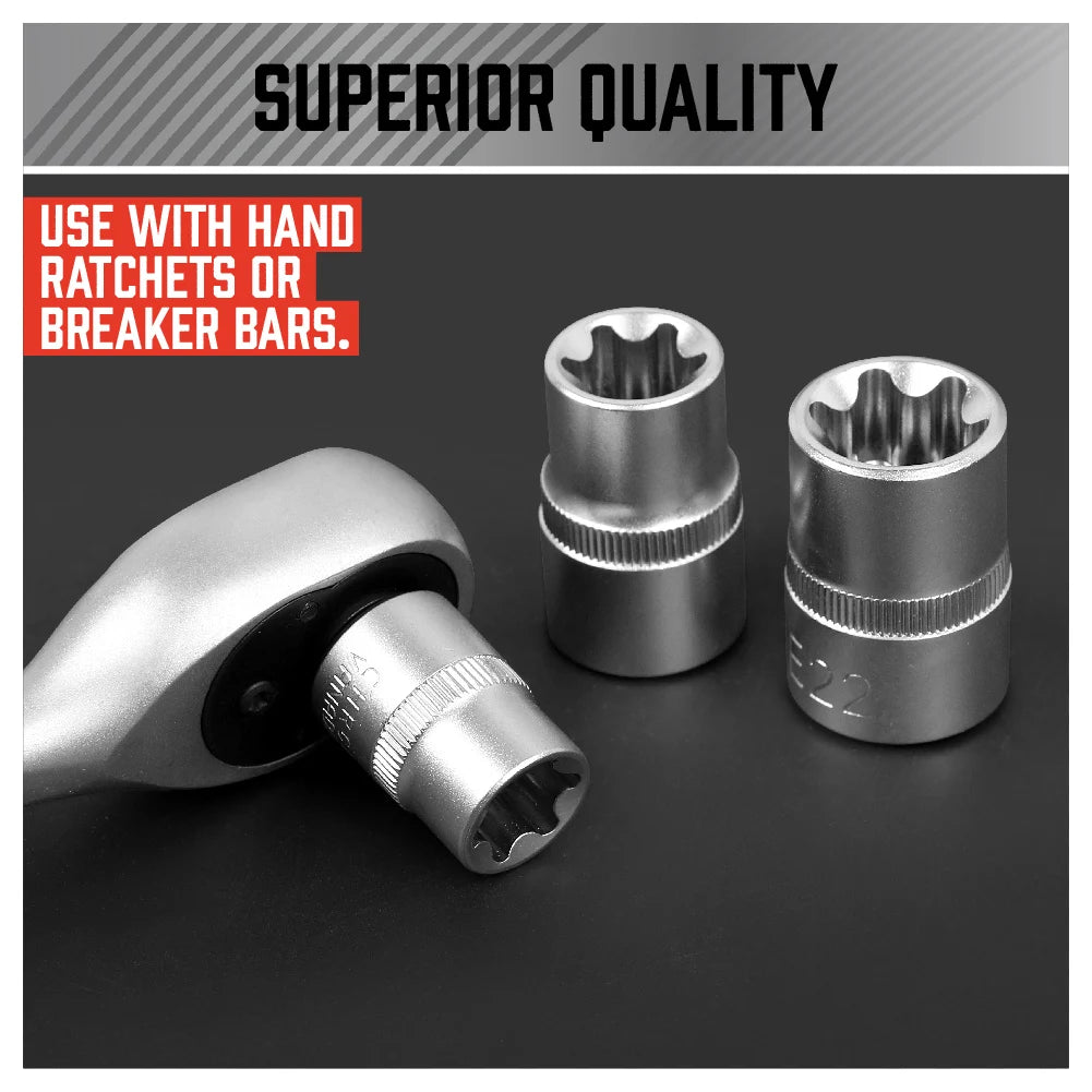 E-TORX Socket Set External